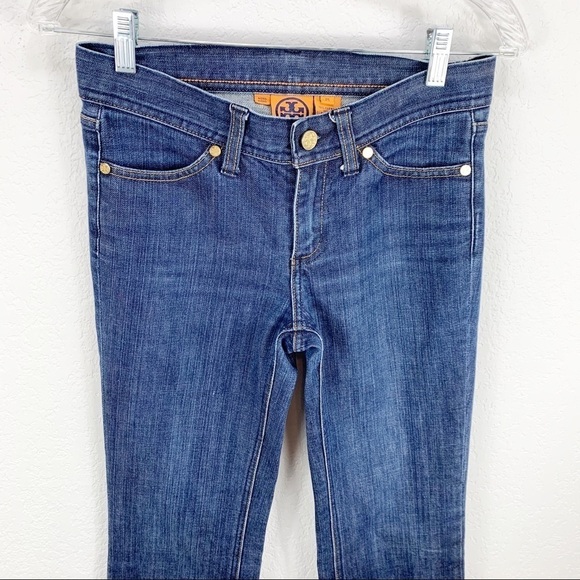 Tory Burch Tory Classic Boot Cut Jeans - Picture 2 of 8